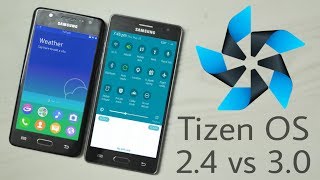 Samsung Tizen OS 24 vs 30  Quick UI Comparison [upl. by Ainattirb]