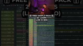 🎁 FREE SAMPLE PACK ALERT samplepack flstudio producer beats musicproducer beatmaker loopkit [upl. by Beau]