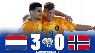 Netherlands vs Norway  Highlights  U21 International Friendly 25032023 [upl. by Salvay]