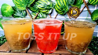 Nutritional Gond Katira Drink In Three Different Flavoursgondkatiranutritionweeksummerdrinkrecipe [upl. by Linskey]