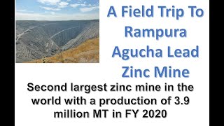 A Field Trip To Rampura Agucha Lead Zinc Mine [upl. by Koerlin]