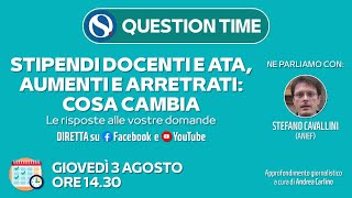 Stipendi docenti e Ata aumenti e arretrati ecco cosa cambia [upl. by Aduhey]