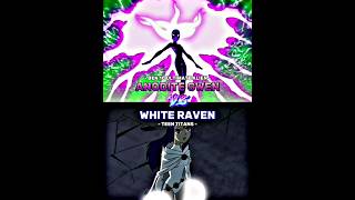 Anodite Gwen VS White Raven ben10 dc cartoonnetwork shorts thepoisonprince [upl. by Wyck]