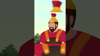 David vs Goliath The Story of Triumph Against All Odds I shorts bibletalesforkids [upl. by Cavil]