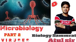 Class 11 Biology CBSE and TGT PGT microbiology biology Viruses by Atul sir part 2 [upl. by Dahlstrom]