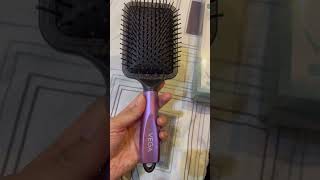 Vega hair brush review from nykaa❤️ haircare review trending shorts [upl. by Saw]