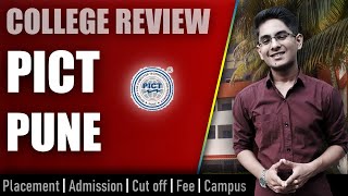 PICT Pune college review  admission placement cutoff fee campus [upl. by Aratihc]