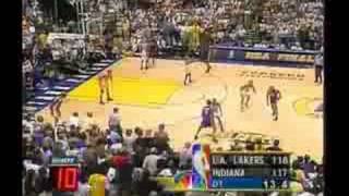 2000 nba finals game 4 Overtime finale part two [upl. by Ahsiral428]