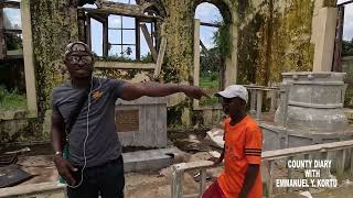 THE RUINED HISTORIC OLDEST METHODIST CHURCH IN EDINA GRAND BASSA COUNTY [upl. by Anahsit655]