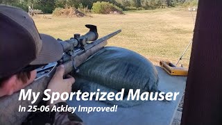 The 2506 Ackley Improved amp My Mauser Build [upl. by Yellat794]