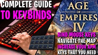 Complete keybind guide to Age of Empires IV  Mouse Keybinds Camera Control Macro and best hotkeys [upl. by Ahtanaram586]