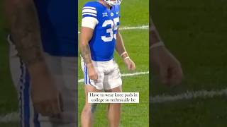 BYUs punter is too funny 😂 shorts byu collegefootball [upl. by Borras645]