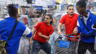 Walking Away With Peoples Shopping Carts PRANK [upl. by Cocks292]