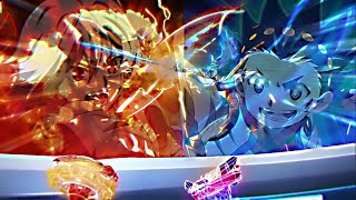 Valt Aoi vs Shu Kurenai  Beyblade Burst FINAL Battle [upl. by Mian]