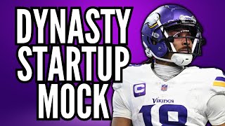 2024 Dynasty Startup Mock Draft  Superflex PPR [upl. by Cyna]