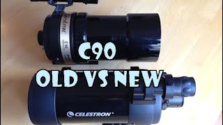 Celestron C90 Telescope Old vs New Comparison [upl. by Atinehc]