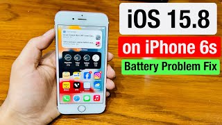 iOS 158 on iPhone 6s  Best Update [upl. by Habeh]