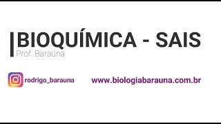 SAIS MINERAIS  COMPOSTOS INORGÂNICOS  BIOQUÍMICA  Porf Baraúna [upl. by Aguste]