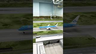 ✈️ KLM Boeing 777300 Compilation Day and Night at Miniatur Wunderland aviation planespotting [upl. by Enrahs]