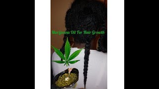 How to make Hemp oil for hair growth WeedMarijuana [upl. by Eimme]