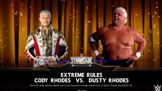 Cody Rhodes vs Dusty Rhodes [upl. by Helbona877]