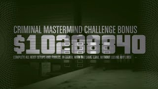 Less Than 1 of players have done this GTAV Criminal Mastermind [upl. by Jem578]