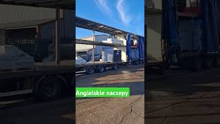 Naczepy w Wielkiej Brytanii Anglia truck trailer bus [upl. by Desiri597]