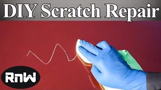 How to Remove Scratches From a Car Without a Polisher  In Less Than 5 Minutes [upl. by Nomelc]