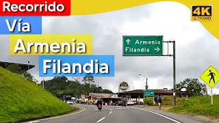 Vía Armenia Filandia Quindío [upl. by Klapp]