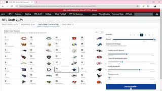 Dallas Cowboys Mock Draft Simulation [upl. by Oak535]