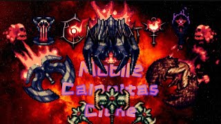 Terraria TModLoader mobile Calamity Mod  Revengeance  Death Calamitas Clone [upl. by Atinniuq]