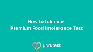 How to take the Food Intolerance Test [upl. by Francie]