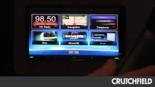 Clarion NX702 Navigation Receiver Overview  Crutchfield Video [upl. by Halli]