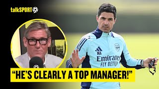 Simon Jordan PRAISES Mikel Arteta After New Deal amp PREDICTS Arsenal Will Win The Premier League 👏 [upl. by Anais993]