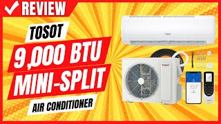 TOSOT 9000 BTU MiniSplit Air Conditioner Review [upl. by Hannasus]