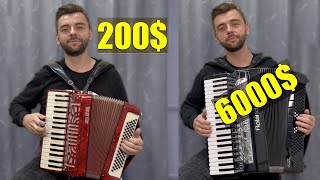 Can You Hear the Difference Between Cheap and Expensive Piano Accordions [upl. by Dan]