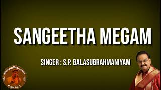 sangeetha megam KAROKE Tamil song with lyrics [upl. by Guyon]