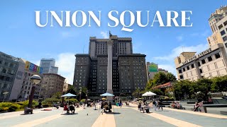 Best things to see in San Franciscos Union Square [upl. by Ahsinwad]