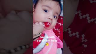 4 months baby develment shortvideos shortytshort [upl. by Lothar413]