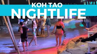 Koh Tao Nightlife Tour Travel Guide [upl. by Lipcombe]