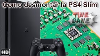 Pasos para poder desmontar una PS4 Slim [upl. by Alegnat]