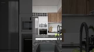 Smart kitchen design in kilamba Angola [upl. by Adlee880]