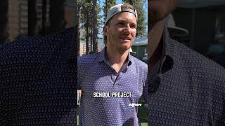 Matthew Tkachuk on his high school class video project with Jayson Tatum 🎥 shorts [upl. by Papert]