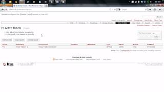 Trac Tutorial  01 Basic Overview [upl. by Enoyrt]