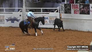 WINNER Zak 34 amp Justin Wright Win NRCHA Snaffle Bit Futurity [upl. by Ayim]