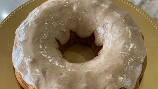 Easy Applesauce Bundt Cake 🍎 [upl. by Tamarra]