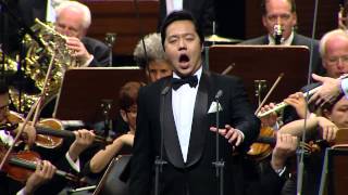 NEUE STIMMEN 2013  Semifinal Myong Hyun Lee sings „Che gelida maninaquot La Bohème Puccini [upl. by Nylatsyrc]