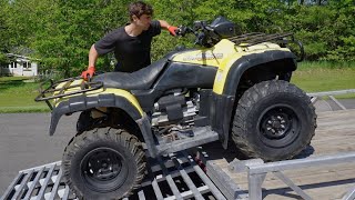 Seller Said This Honda ATV Wont Shift So I Got It CHEAP [upl. by Mueller]