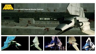 Star Wars Diorama  375 Scratch Built Imperial Shuttle Tydirium Part 02 [upl. by Oad]