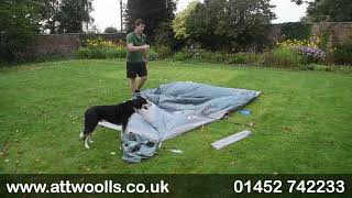 Vango Tiree 350 amp 500 Tent Pitching amp Packing Video [upl. by Hardwick]